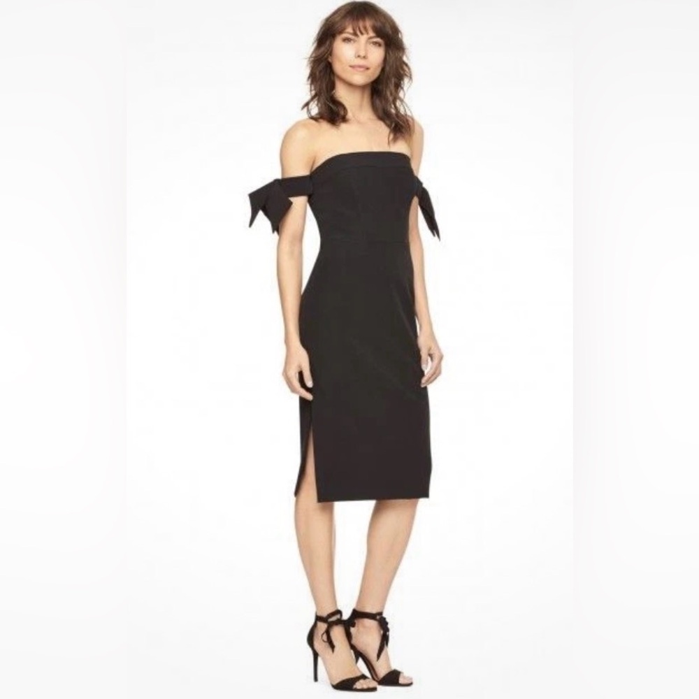 Milly Brit Dress in Black Size 6 NWT